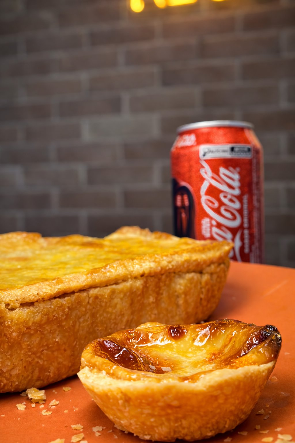 Combo da Empada da Casa com torta de empada e refrigerante